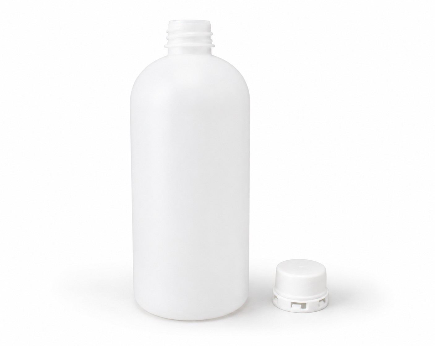 500ml　封印キャップボトル　半透明